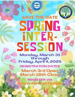 Spring Intersession Registration